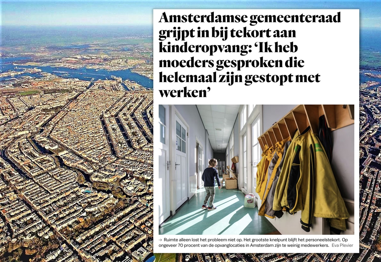 Afbeelding over Kinderopvang in Amsterdam: van probleem naar bestuurlijke keuze