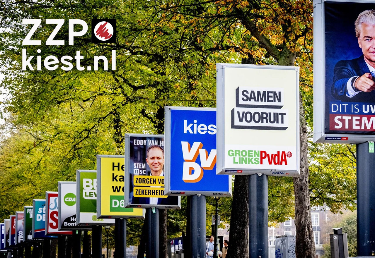 Afbeelding over Zzp’ers hebben wat te kiezen bij de komende verkiezingen!